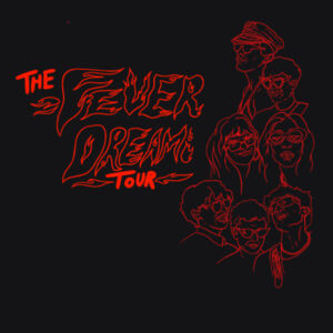 Fever Dream Tour Crop Red Design